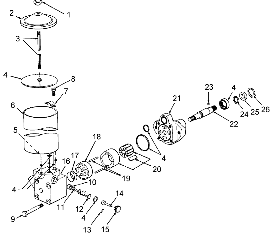 033 HYDRAULIC PUMP