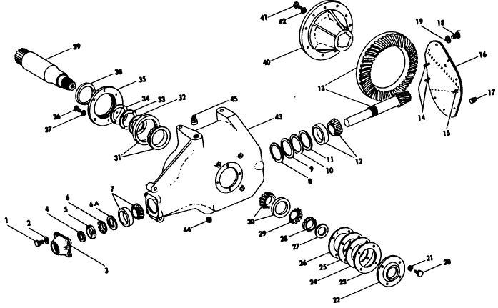 004 GEARBOX, MAIN DRIVE