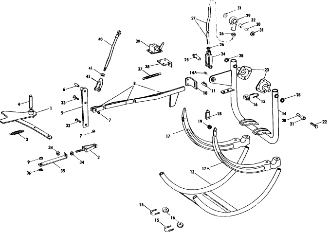 006 NEEDLES, YOKE, ROD & LINK