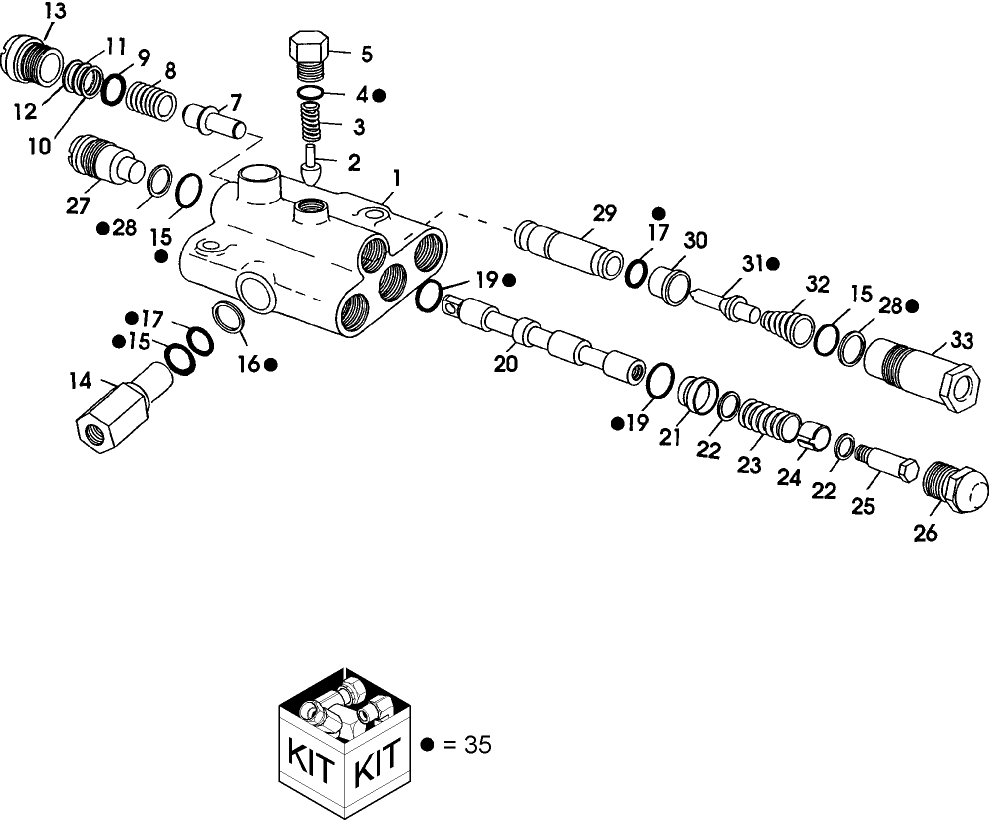 019 HYDRAULIC CONTROL VALVE, 290