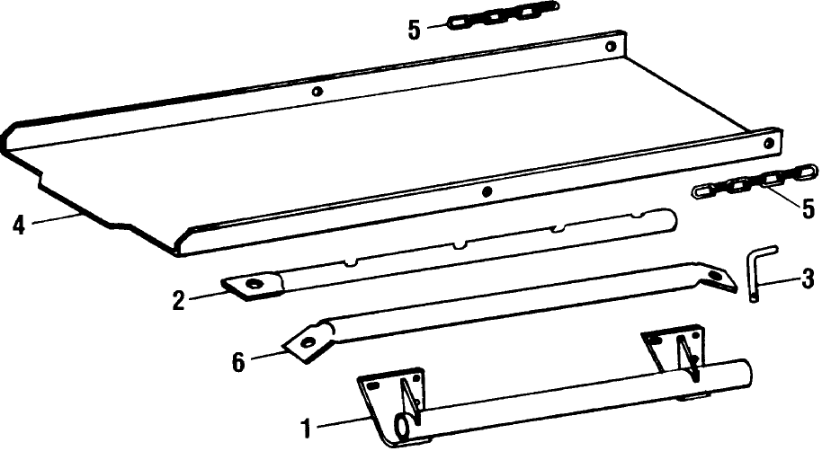 028 WAGON HITCH & BALE CHUTE KIT