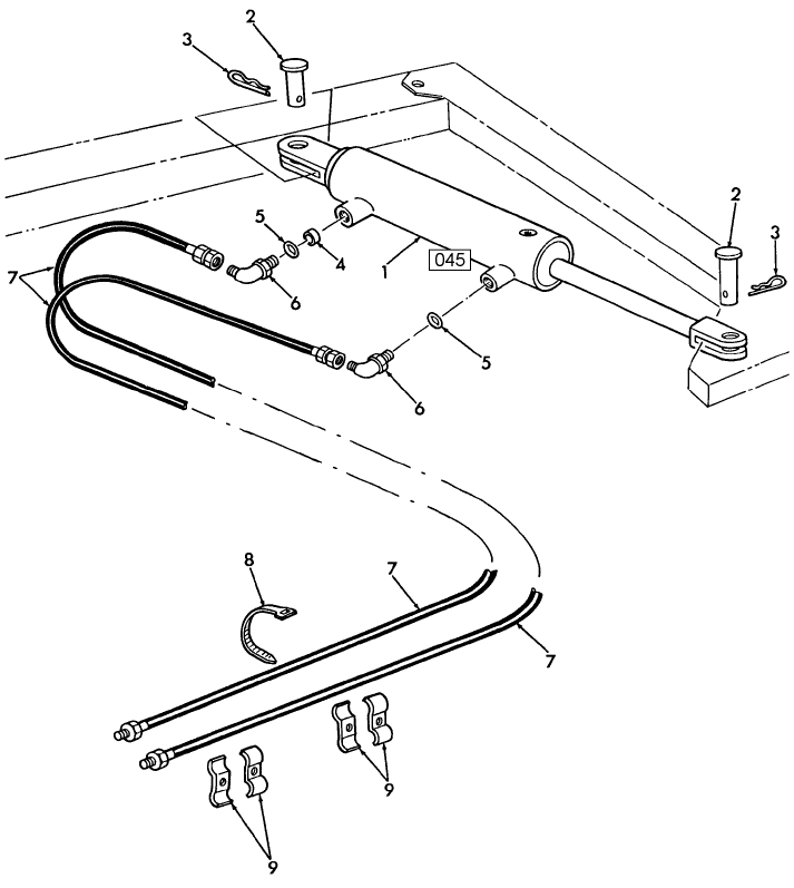 044 HYDRAULIC SWING TONGUE