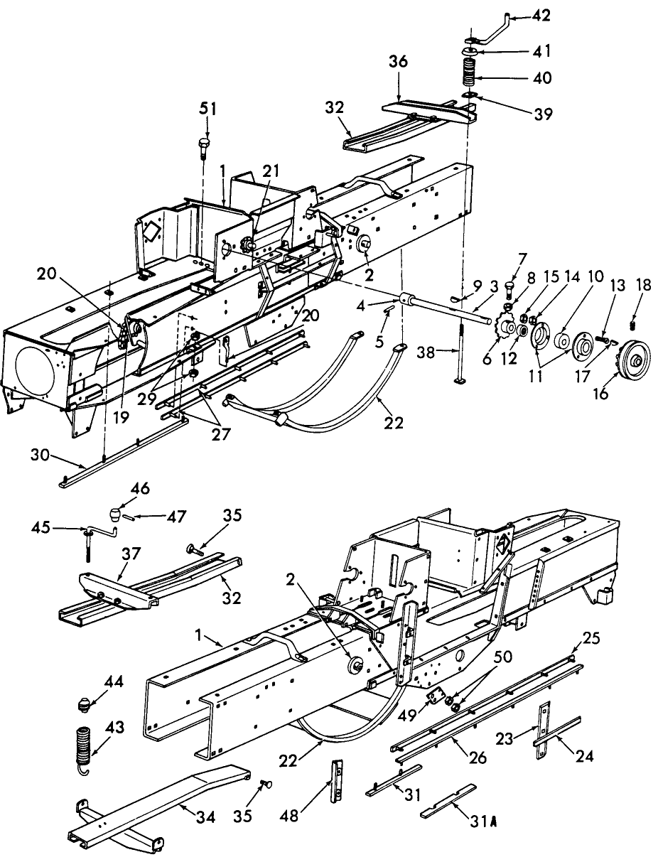 001 BALE CHAMBER, 532-SERIES, 542 SERIES - 14-350,14-351,14-352,14-353,14-411,14-412,14-413,14-414