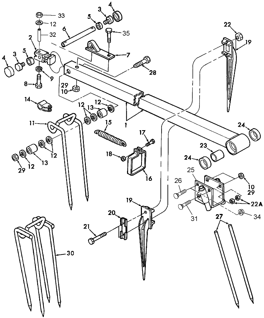 031 FEEDER FINGER BAR, 565
