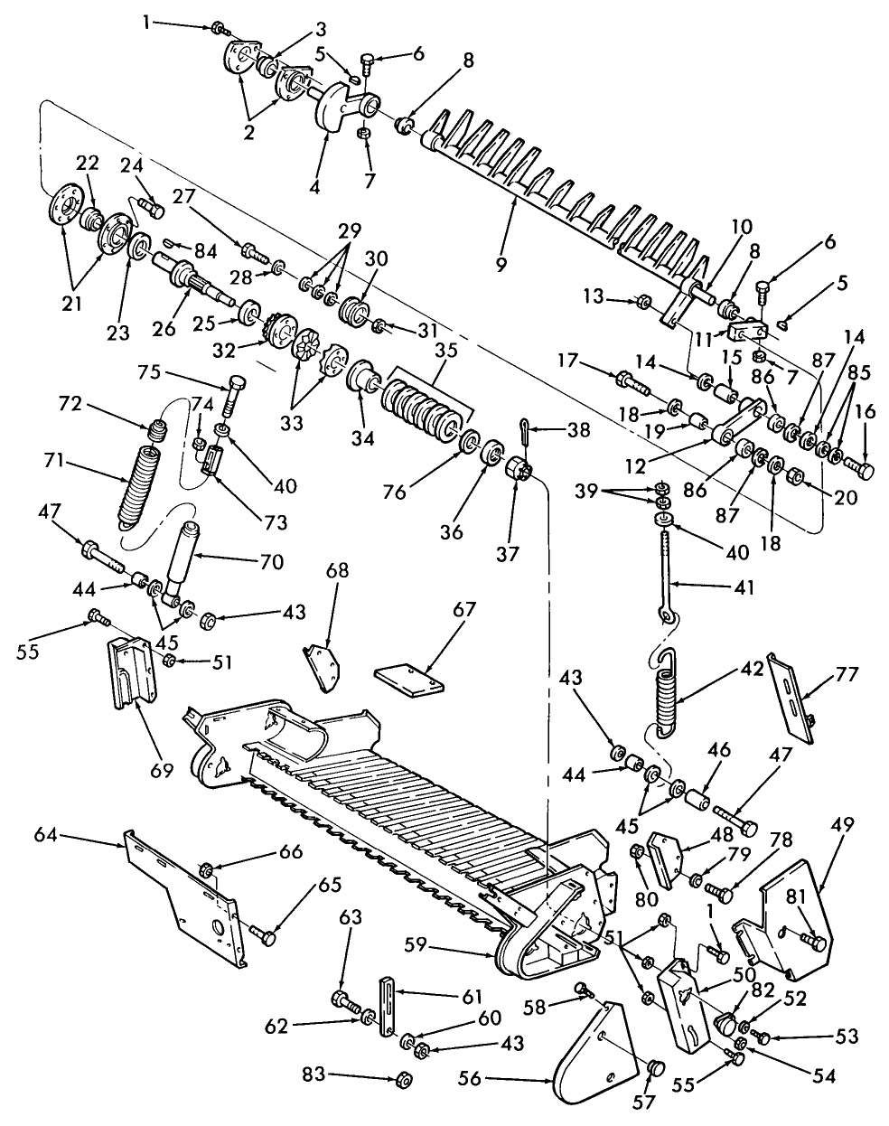 005 WIDE PICKUP, STUFFER FEEDER