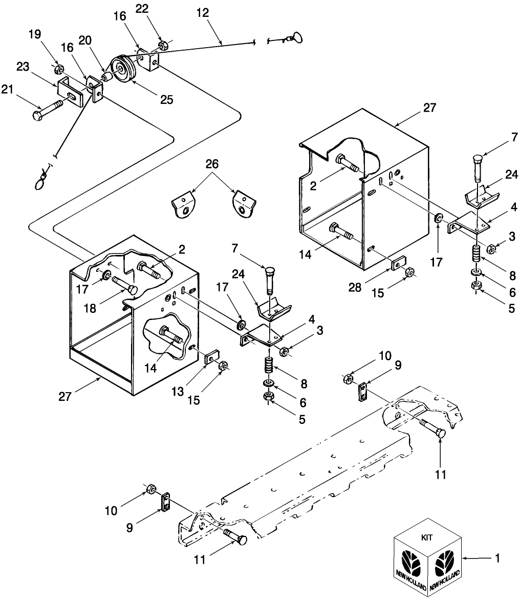 054 AUXILIARY TWINE BOX KIT