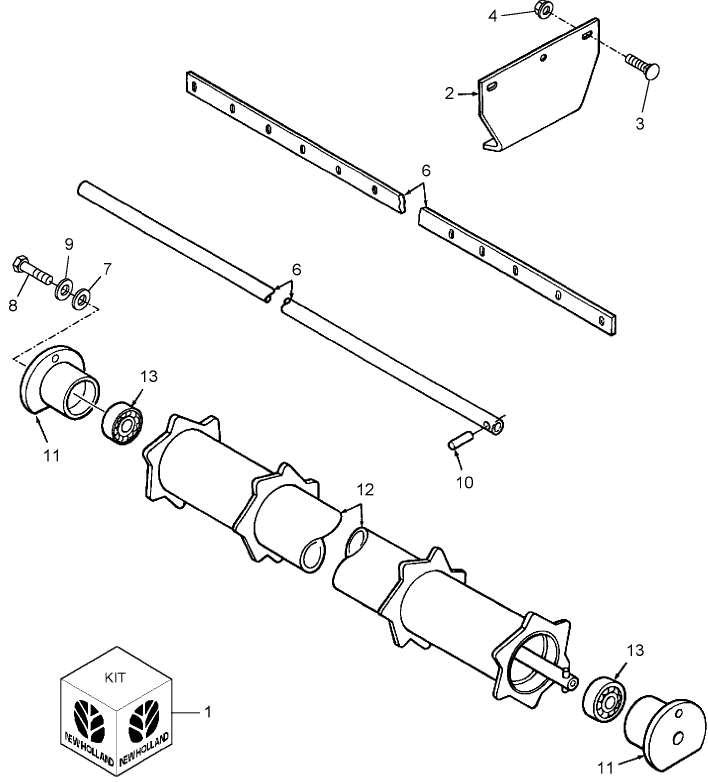 101 EXPELLER ROLLER KIT