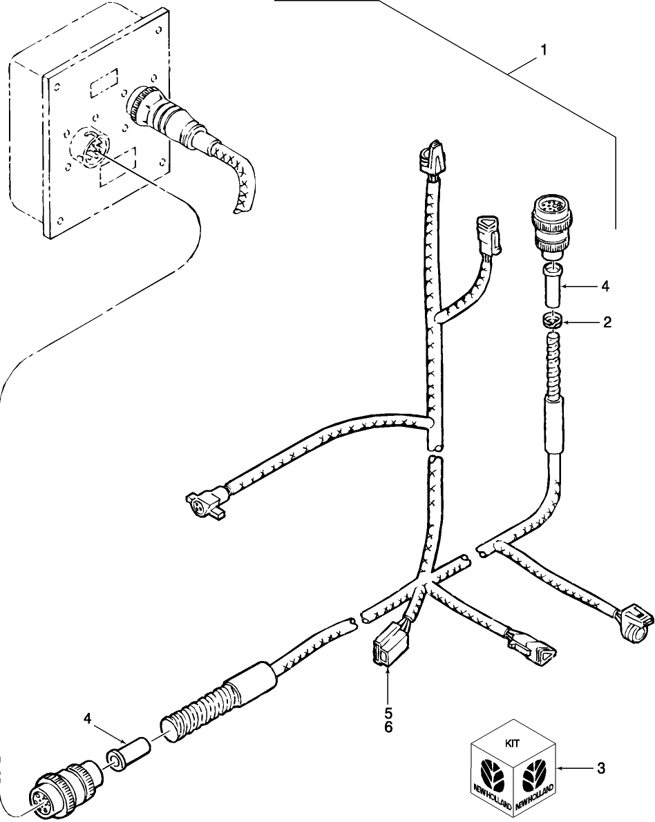 024 WIRE HARNESS, TWINE