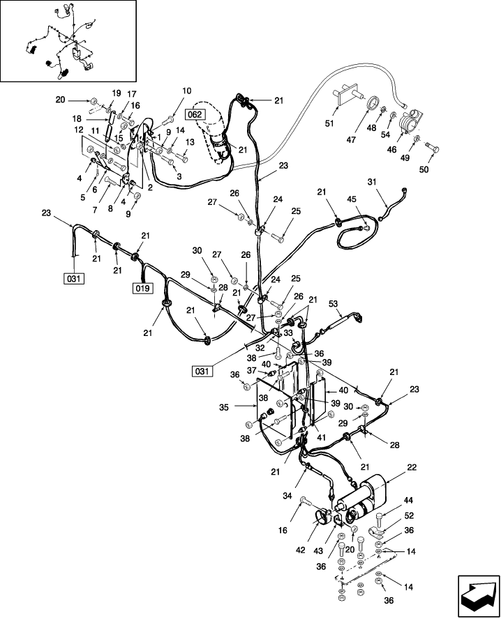 032 BALE COMMAND SYSTEM, BALE SIZE & WRAP ACTUATOR SENSING