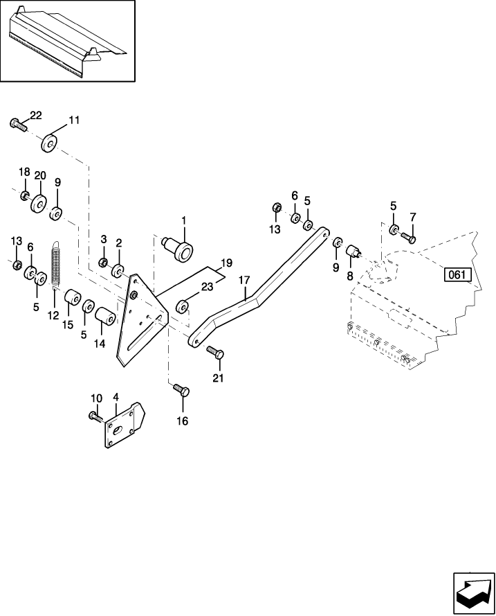 062 NET WRAP, KNIFE RESET