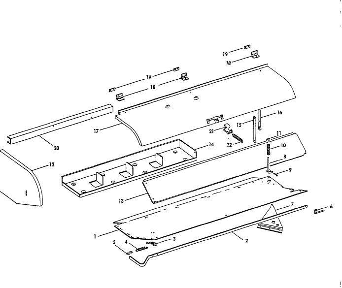 015 TWINE BOX & PICKUP LATCH LEVER