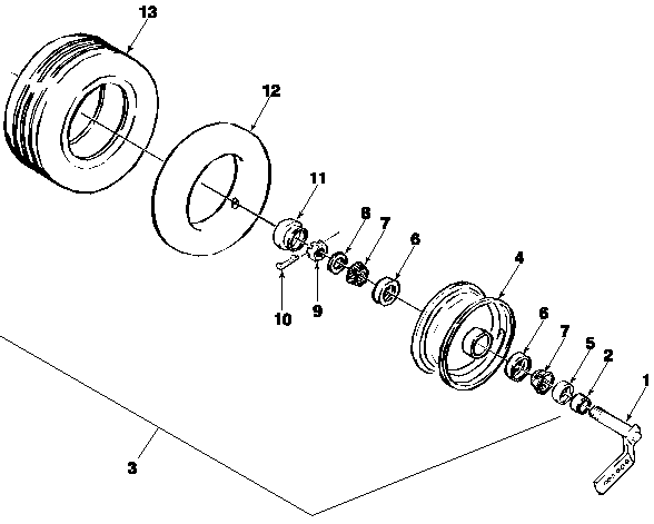 008 WIDE PICKUP TIRE & WHEEL