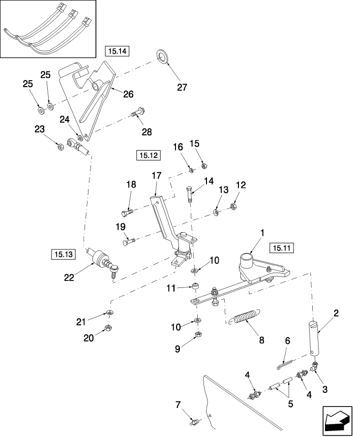 15.10 NEEDLE LATCH MOUNTING