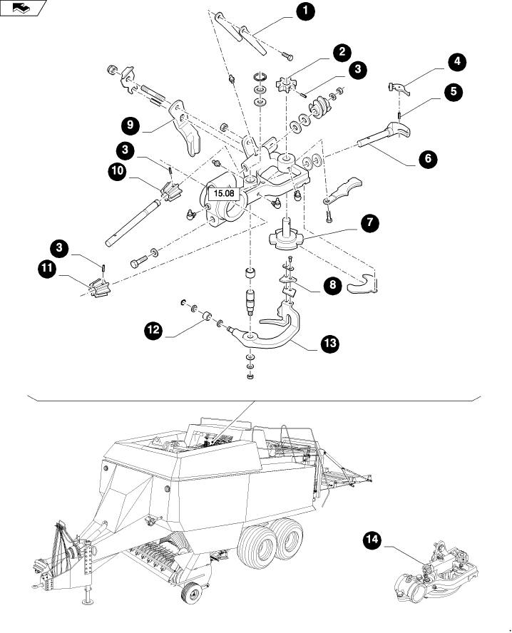 00.05(01) MAINTENANCE PARTS, KNOTTERS - C479