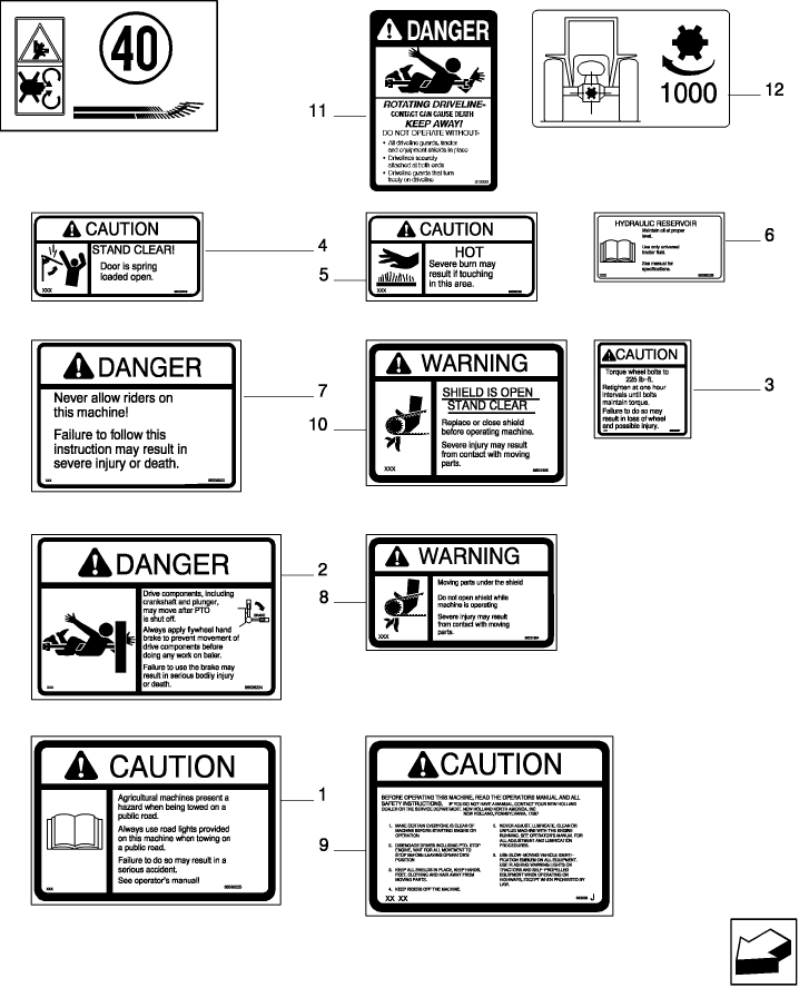 08.103(01) DECALS, NA