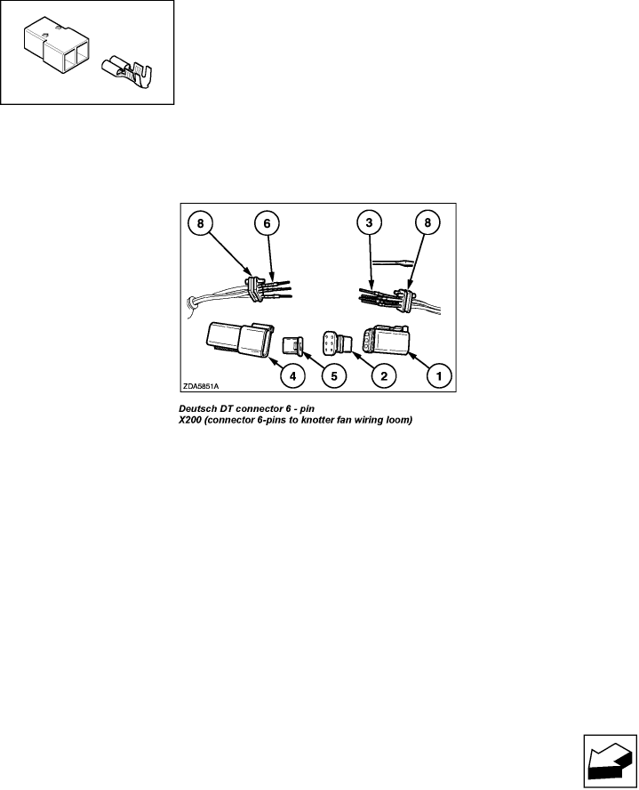 06.59(01) CONNECTORS, 6 PIN: X200