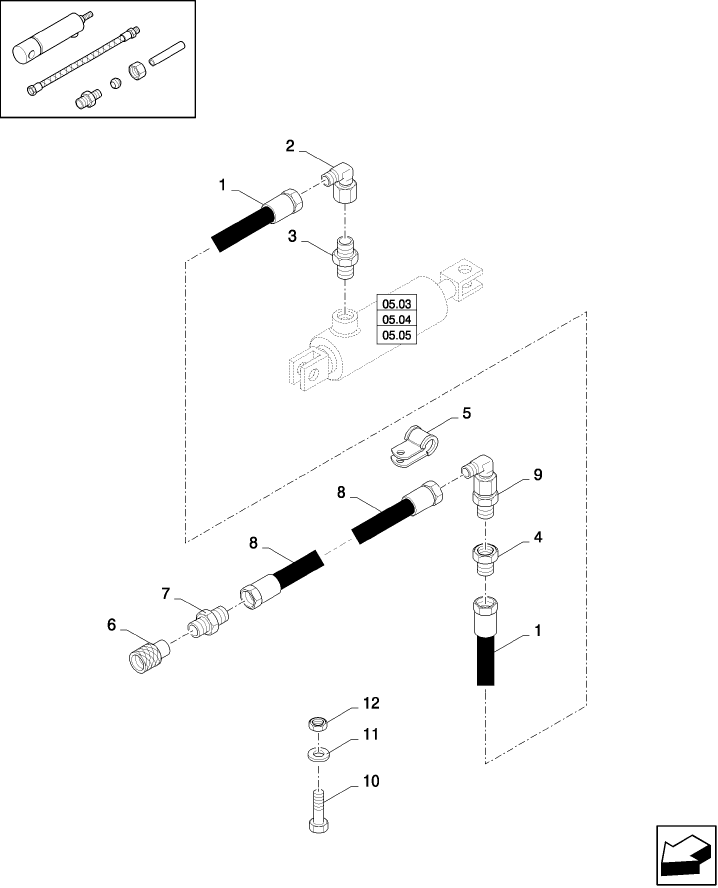 07.01(01) HYDRAULIC BRAKES, SINGLE AXLE, NOT FOR NA