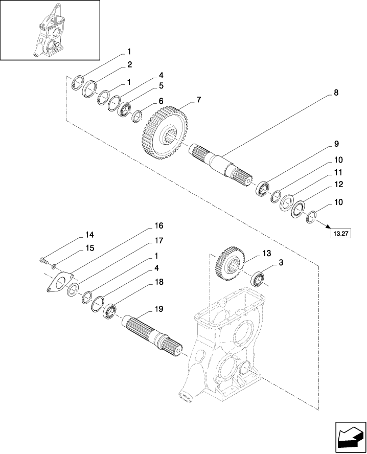 03.08(01) MAIN GEARBOX