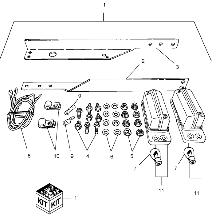 18.05 MARKER LIGHT KIT, EUROPE & R.O.W.