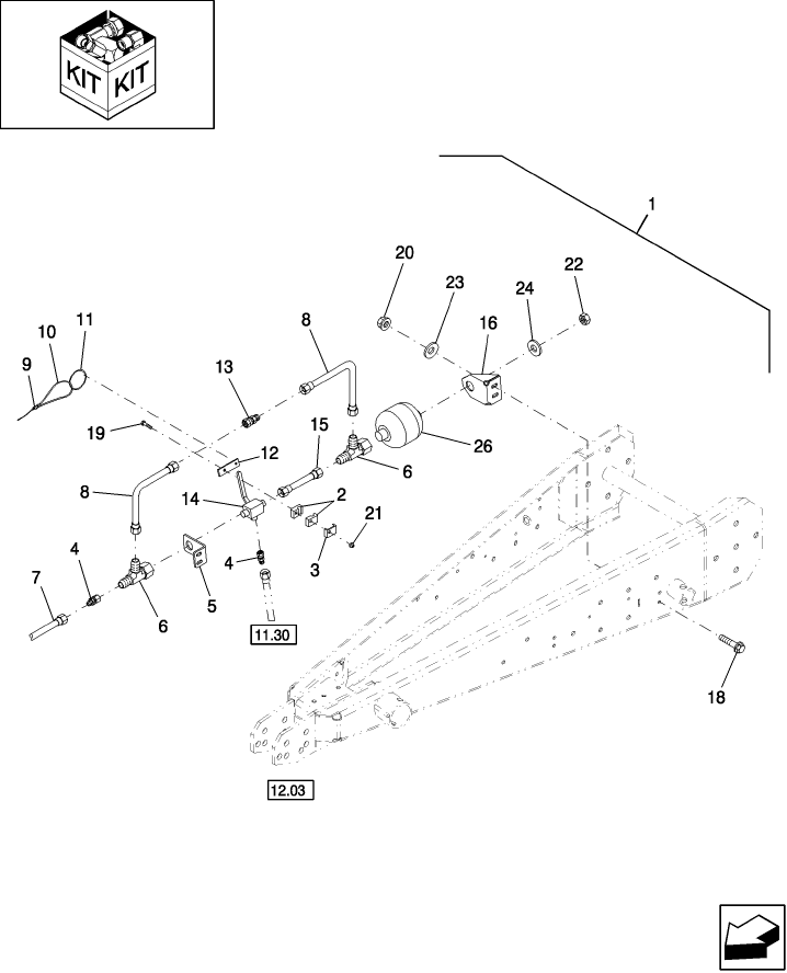 18.63 EMERGENCY BRAKE KIT