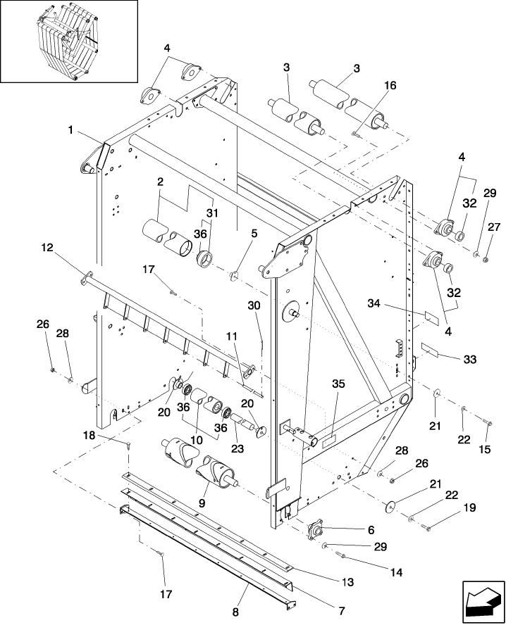 14.44(2) TAILGATE & LOOP ROLLS, ASN 47182