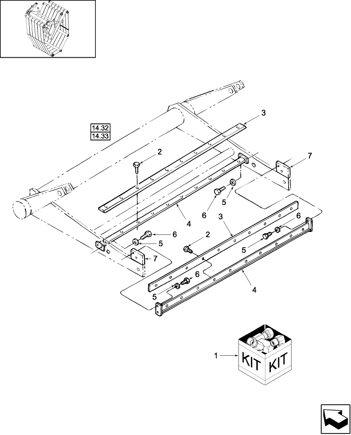 18.50 SCRAPER KIT, SERPENTINE ROLLERS