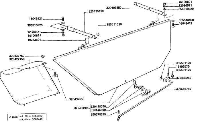 E08 STRAW WALKER AND DRIVE BELT GUARDS (C1016)