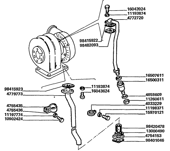 0.30.1/1 LUBE OIL LINES (SUPERCHARGING)