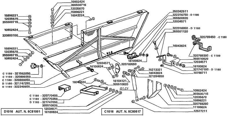 E10 SIDE WALL GUARDS, R.H.