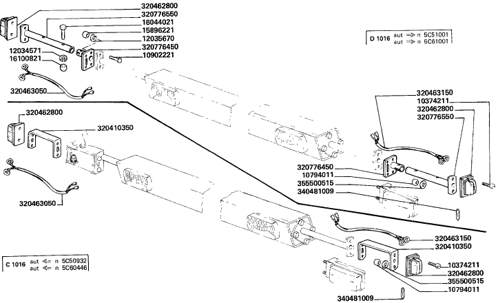 131 FRONT PROFILE LIGHTS