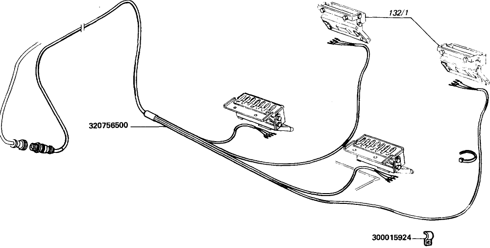 L01(02) CABLES - ENGINE TO INSTRUMENT PANEL AND DEVICES