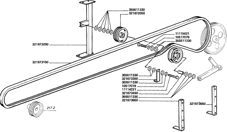 217.3(04) STRAW CHOPPER (REKORD) - DRIVE