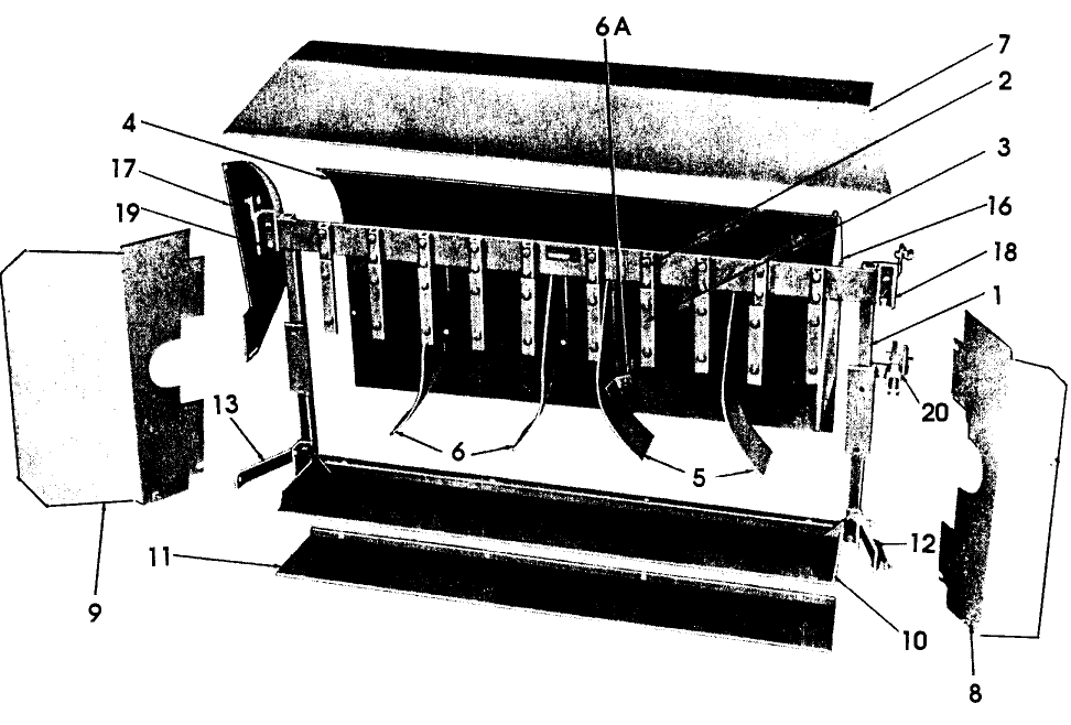 054 FRAME PARTS - 16-46,16-47,16-48,16-49,16-98,16-99,16-100,16-101,16-108,16-109