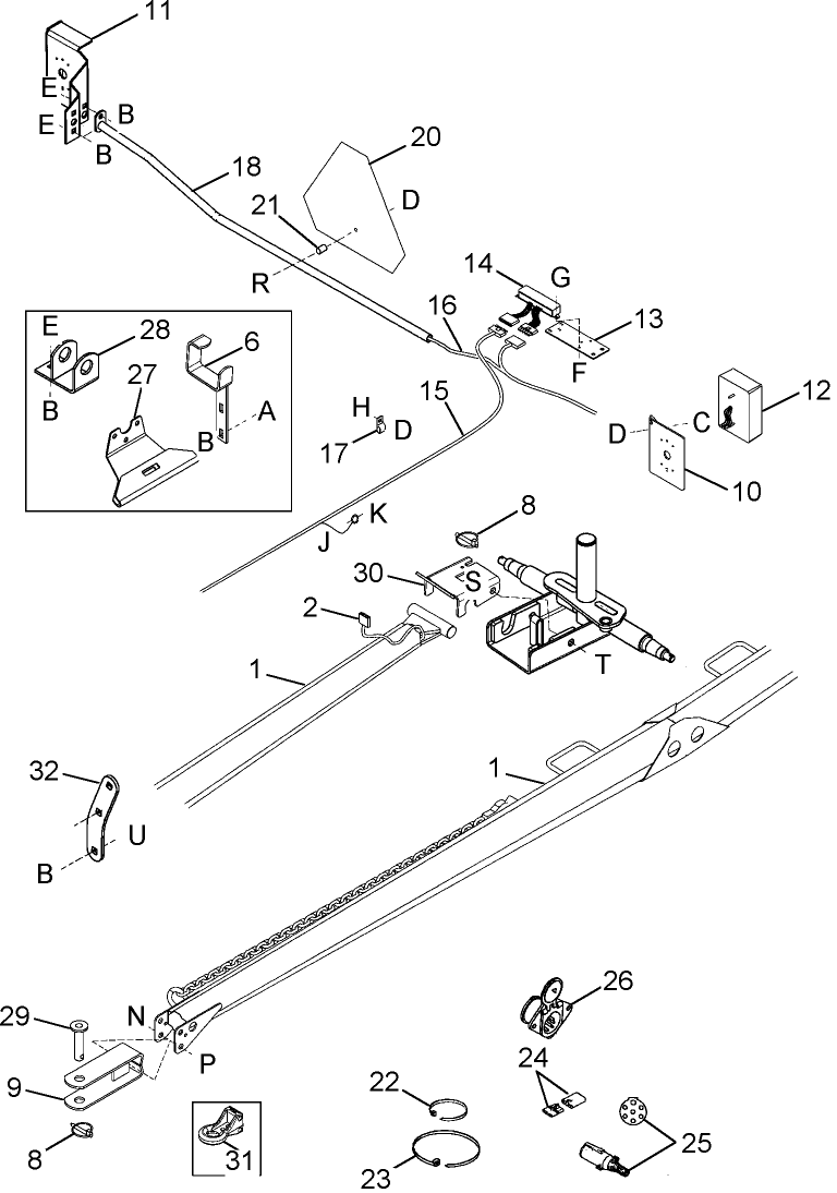 09 -25 TRANSPORT OPTION HITCH AND LIGHTS