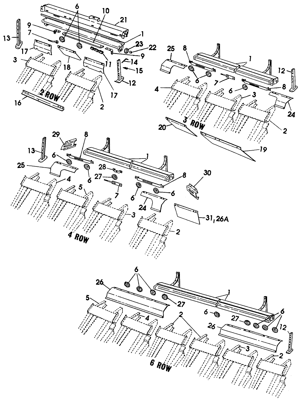 013 ROW UNIT & MAIN FRAME