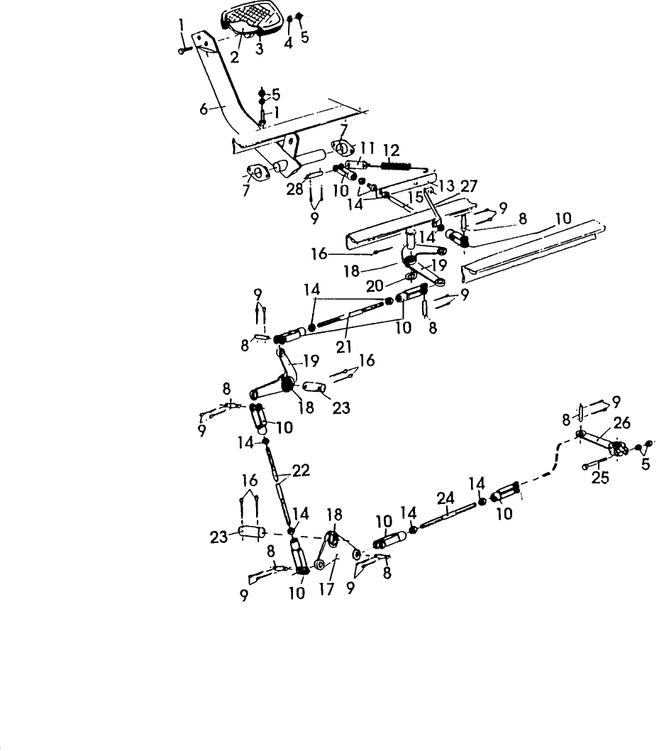 005 CLUTCH, GEAR SHIFTING LEVERS & LINKAGE