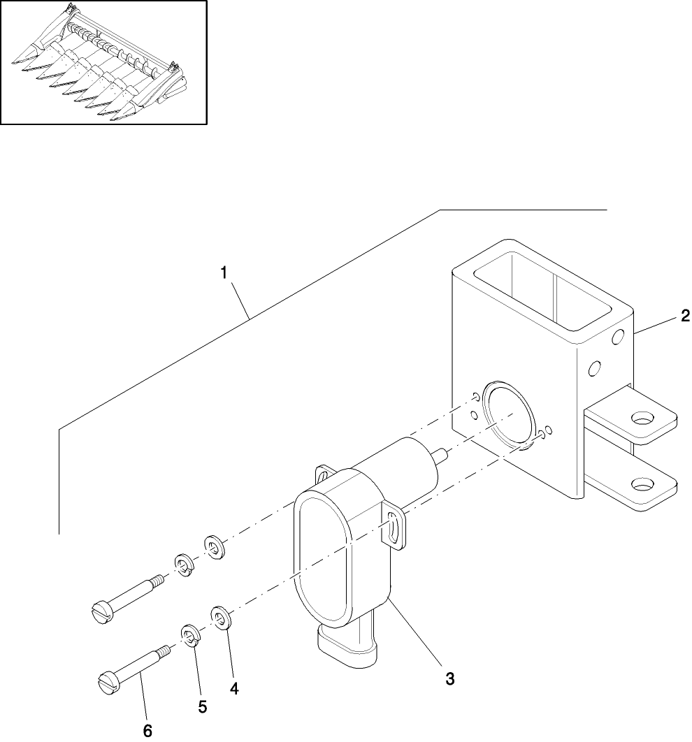 20.18.01A HEADER HEIGHT SENSOR SUBASSEMBLY