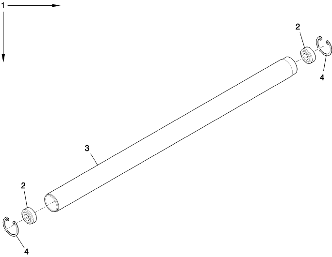 2.01A IDLER ROLLER, STD & FEEDER DECK