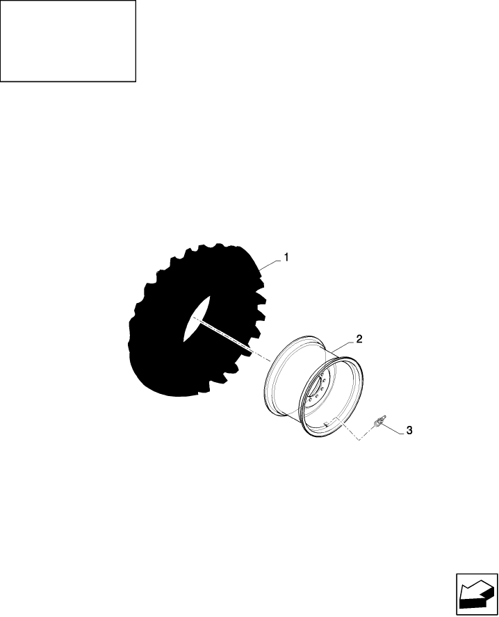 11.402(01) STEERING WHEELS : 460/70 R24 LI150 R4