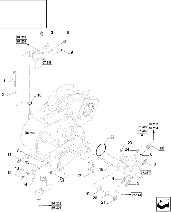 07.206(01) HYDRAULICS FOR ENGINE, PUMP AND DIVIDER