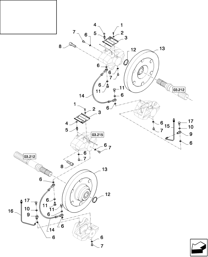 03.213(02) BRAKE DISCS - FROM PIN HAJ111001