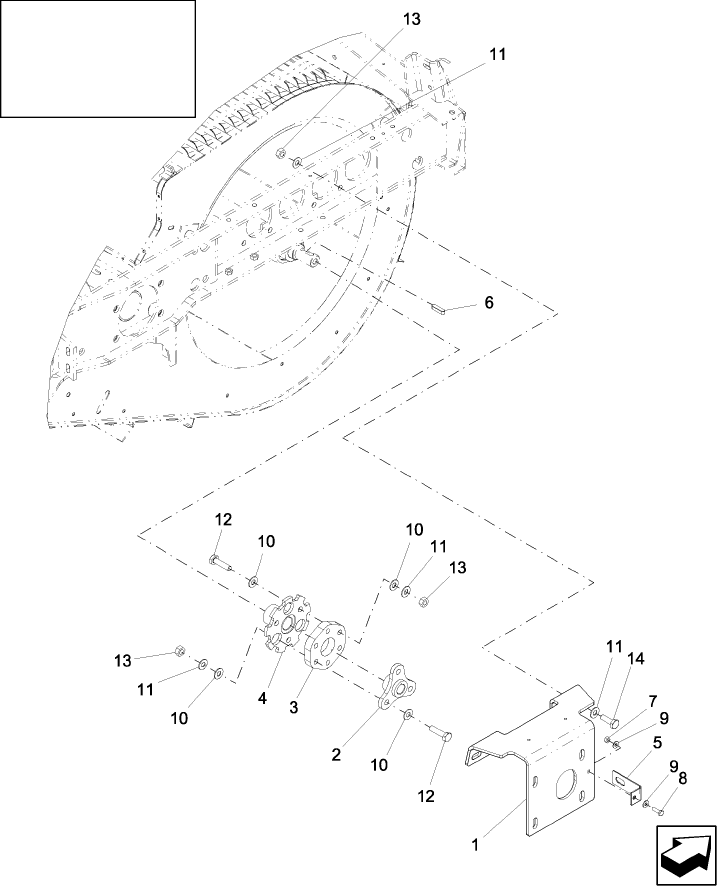 15.301 HYDRAULIC FAN DRIVE MOUNTING