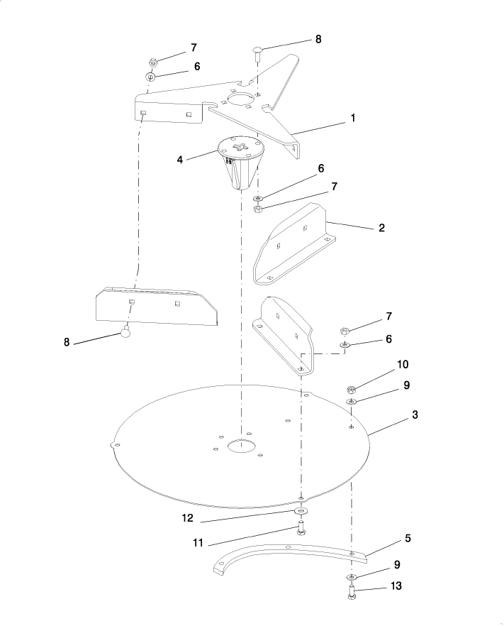 19.424 DISC ASSEMBLY, CHAFF SPREADER, ASN - HAJ100072