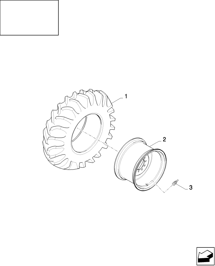 11.404(01) STEERING WHEELS: 23.1-26 10PR R2