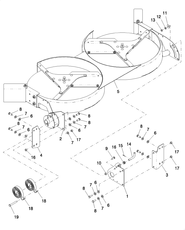 19.430(01) WIDE CHAFF SPREADER MOUNTING