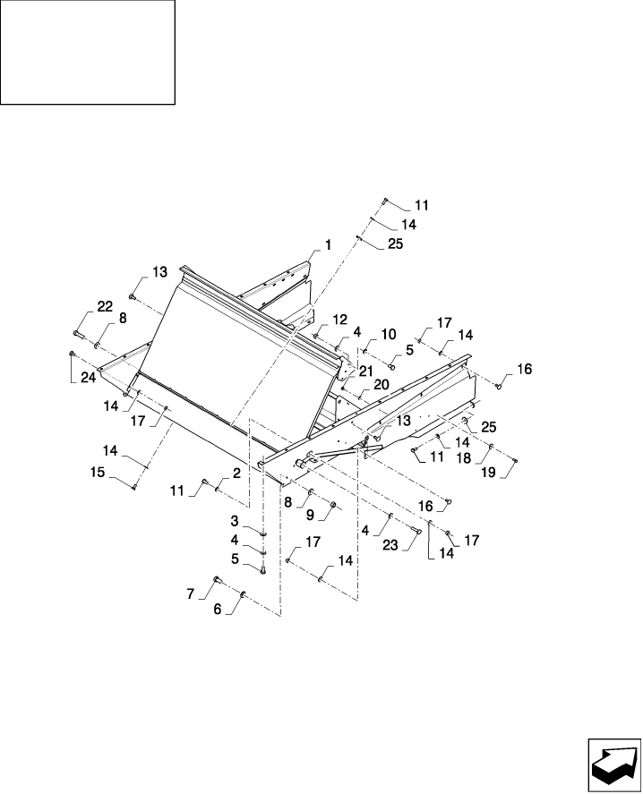 18.87393033(04) STRAWCHOPPER - 4 ROW - MANUAL ADJUSTABLE DEFLECTORS