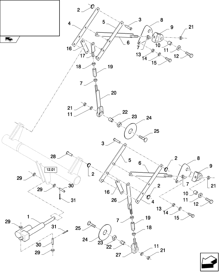 14.13(01) CONCAVE, ADJUSTMENT