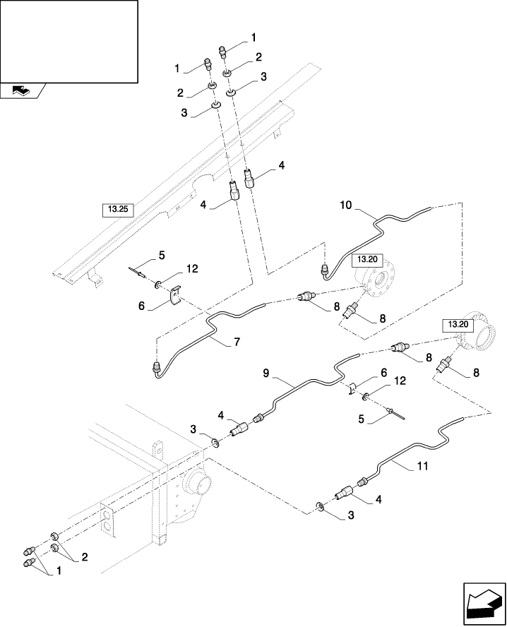 13.21(01) STRAW ELEVATOR, UPPER SHAFT GREASING