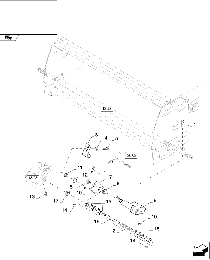 13.24(01) HYDRAULIC DRIVEN REVERSING SYSTEM