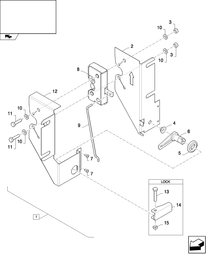 08.12(02) DOOR LOCK - NA ONLY